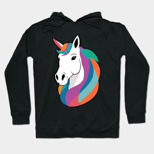 Portrait of Unicorn Hoodie